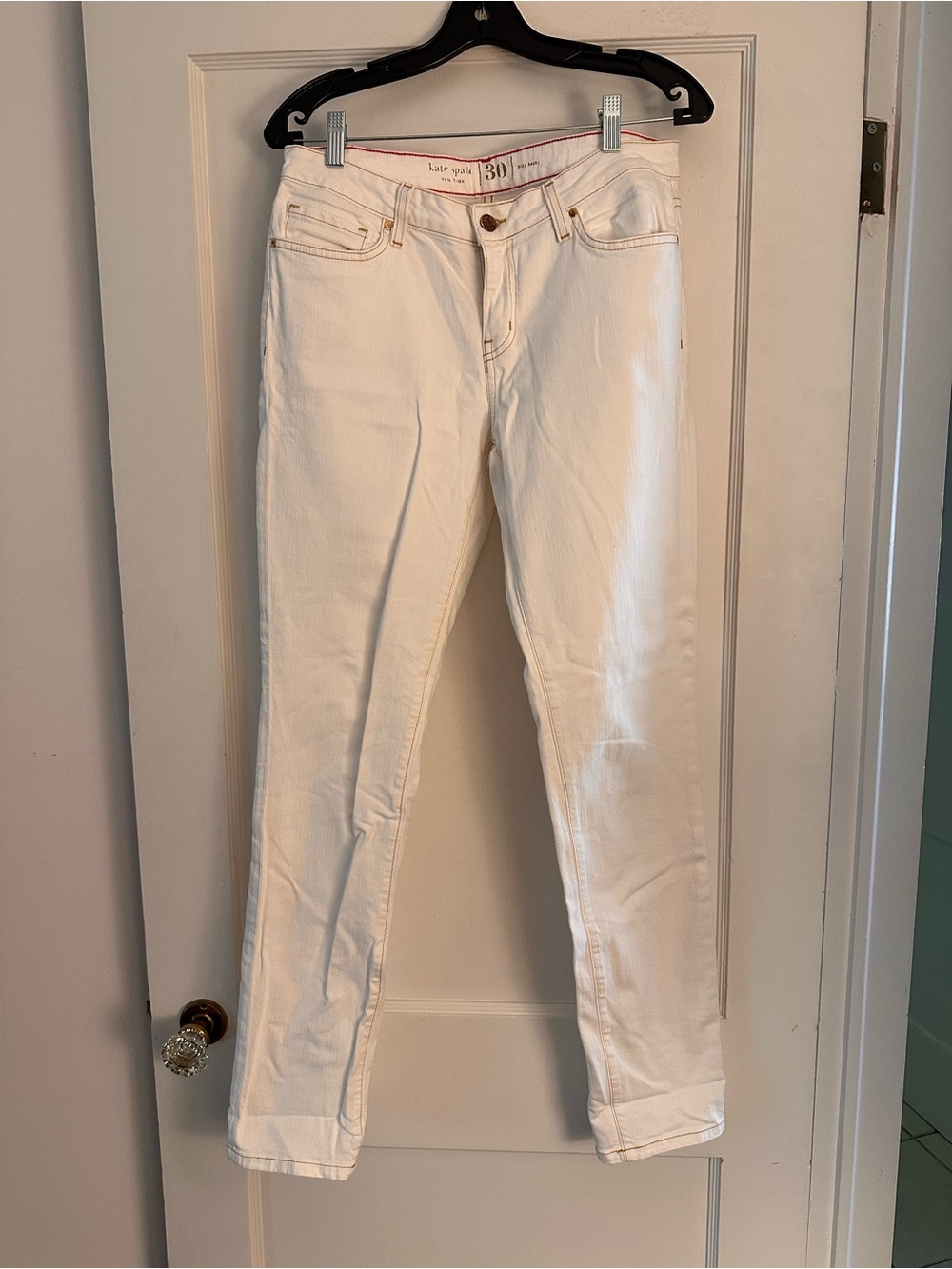 kate spade White Skinny Jeans